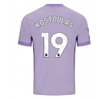 Brighton Charalampos Kostoulas #19 Koszulka Wyjazdowa 2025-26 Krótki Rękaw